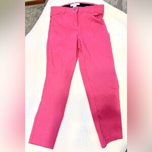 89th & Madison Bold Pink Ankle Pants